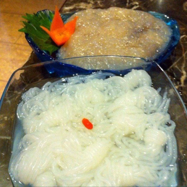 虾滑魔芋丝