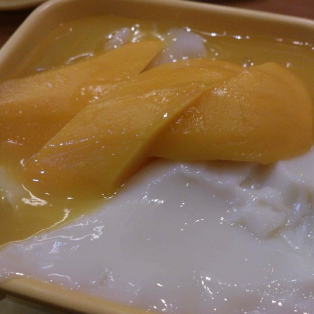 芒果豆花