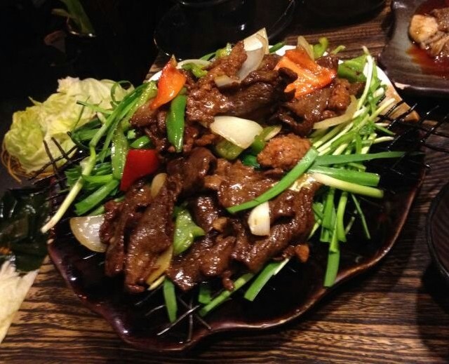火焰牛肉