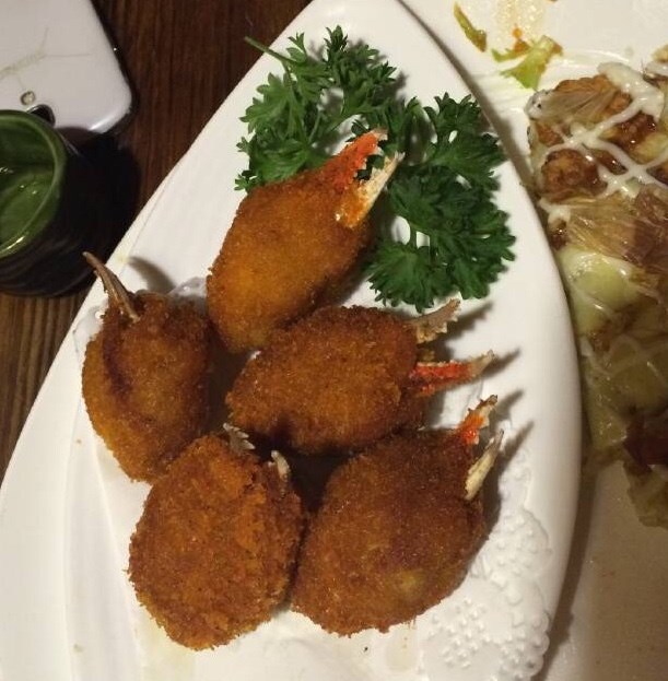 炸蟹腿