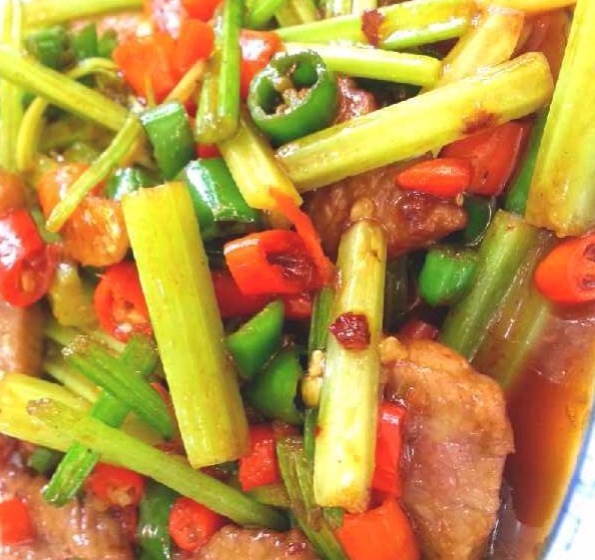 小炒黄牛肉