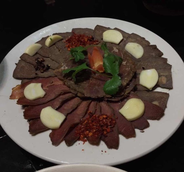 凉拌酱牛肉