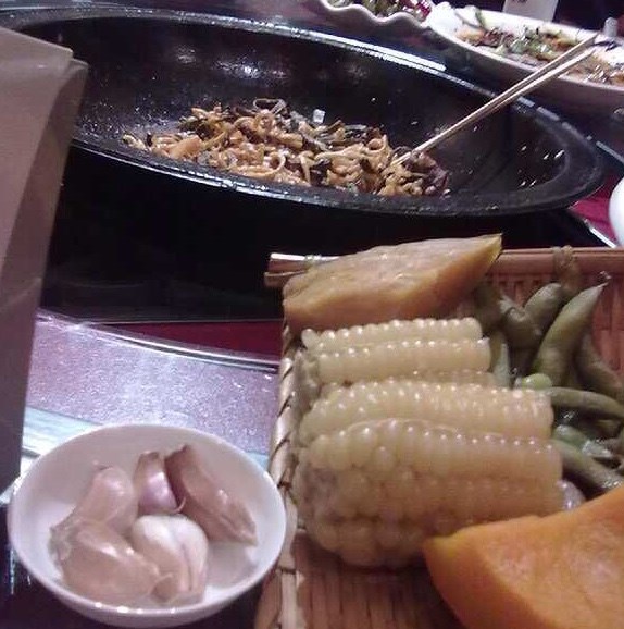 排骨扁豆焖面