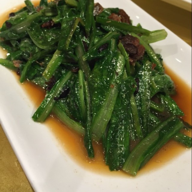 豆豉油麦菜