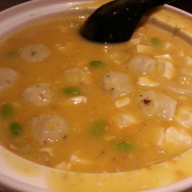 蟹粉豆腐丸子