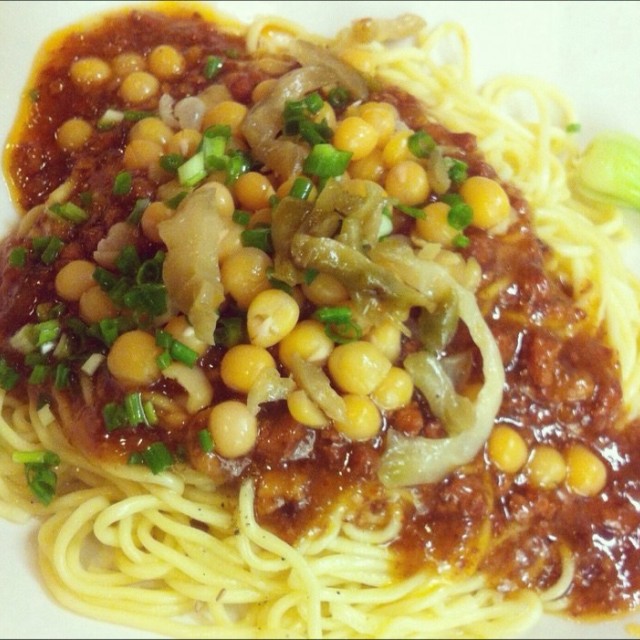 豌炸面