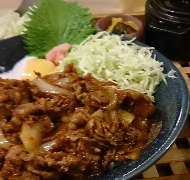 生姜烧定食