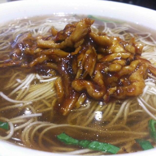 酱爆肉丝面