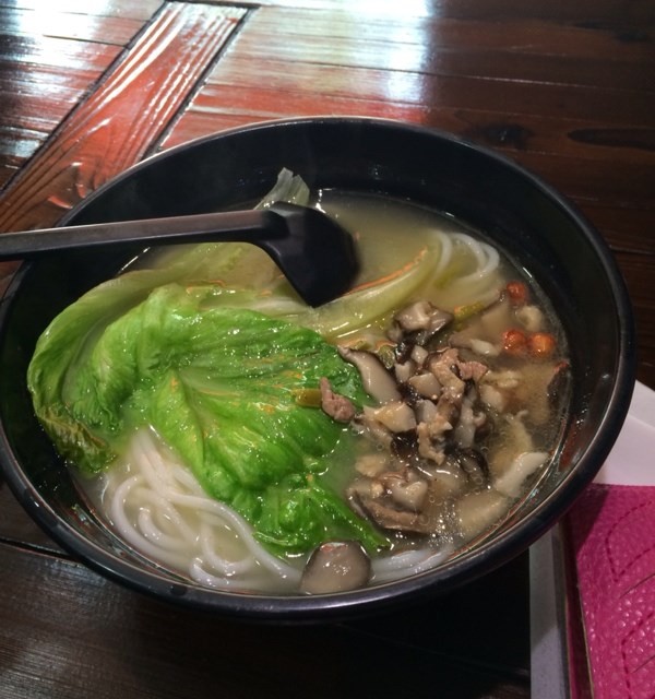香菇肉丝米粉