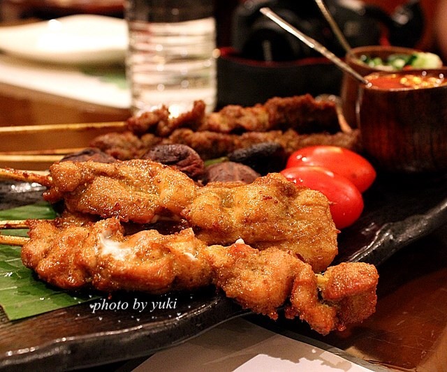 沙爹鸡肉串