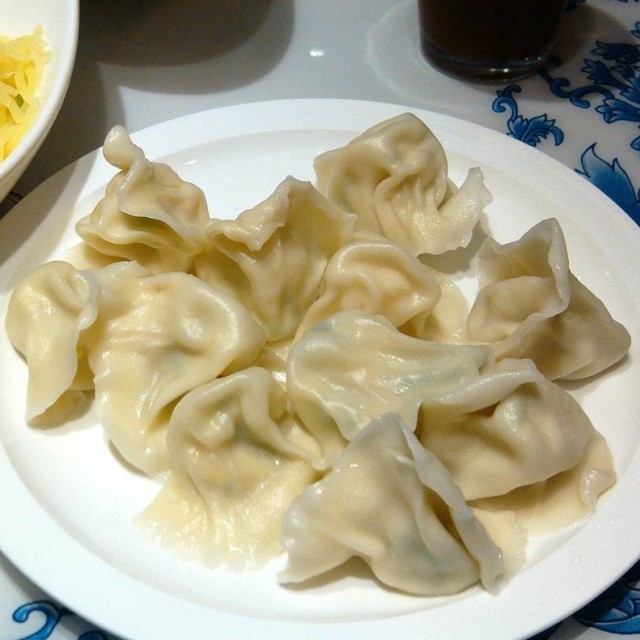 黄瓜鲜虾水饺