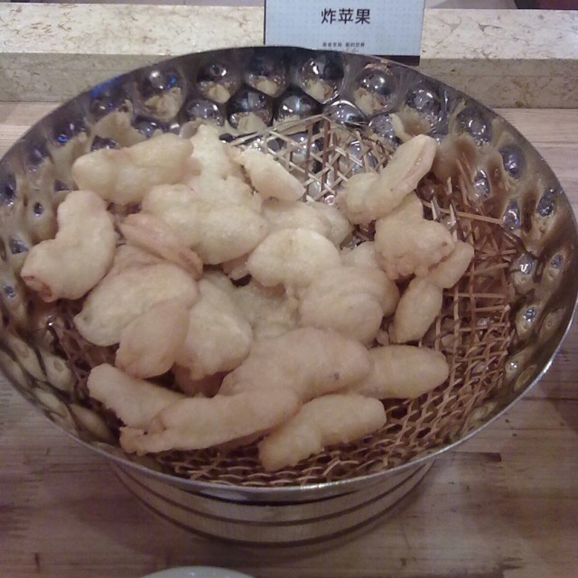 炸苹果