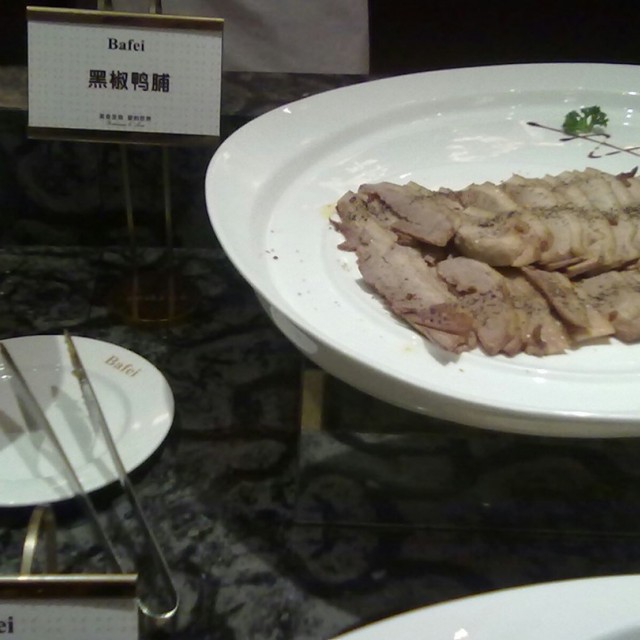 黑椒鸭脯