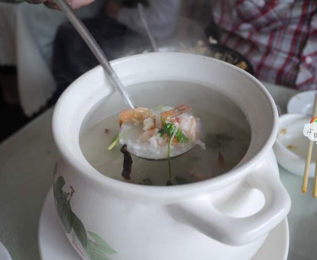 鲜虾粥
