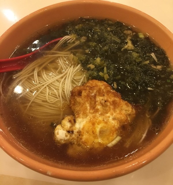 雪菜肉丝面