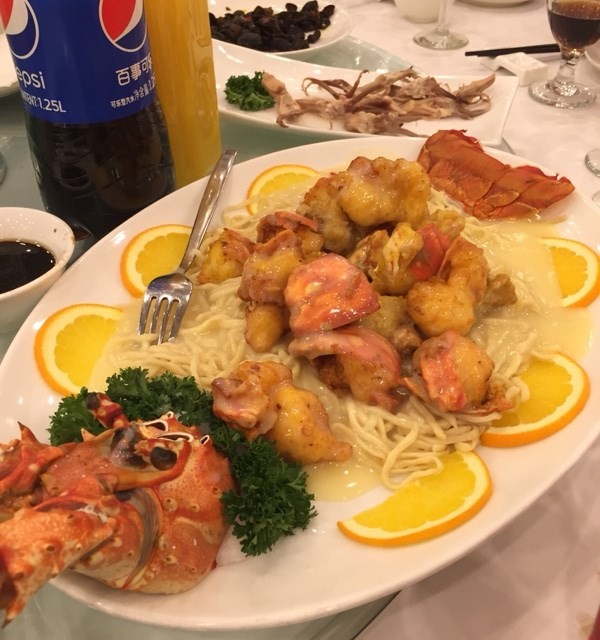黄油焗龙虾