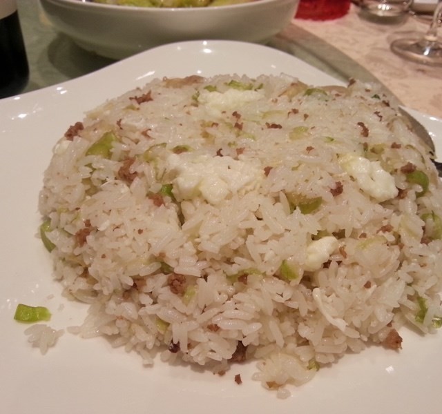 牛肉松蛋白炒饭
