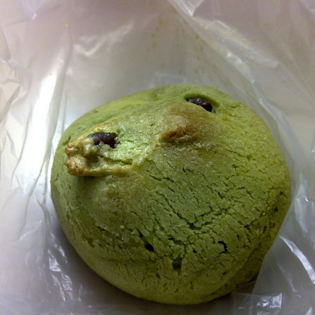 抹茶麻薯包