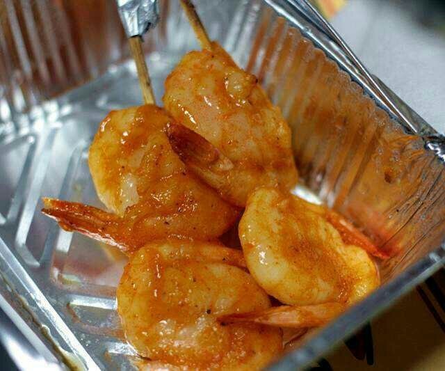韩式旋风虾串