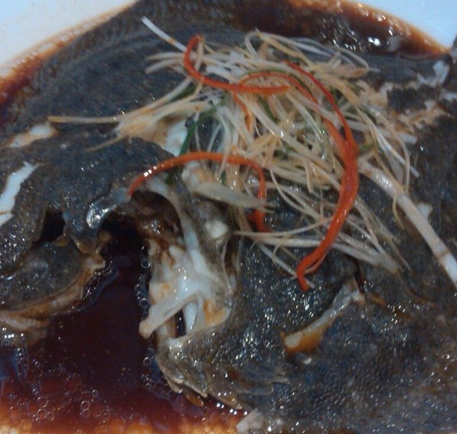 清蒸多宝鱼