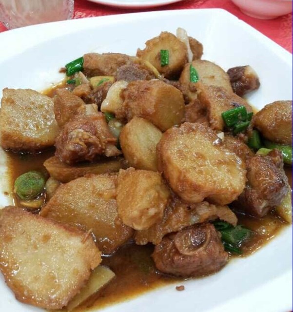土豆炖鸡