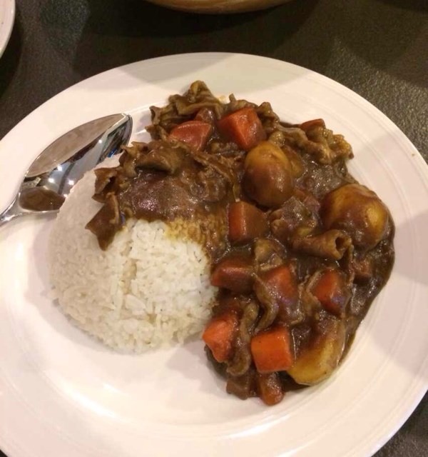 咖喱牛腩饭