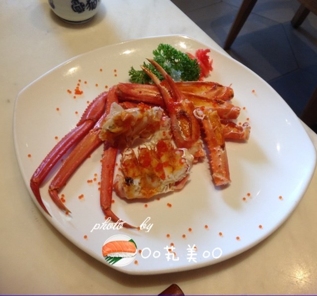 蟹子烤蟹腿
