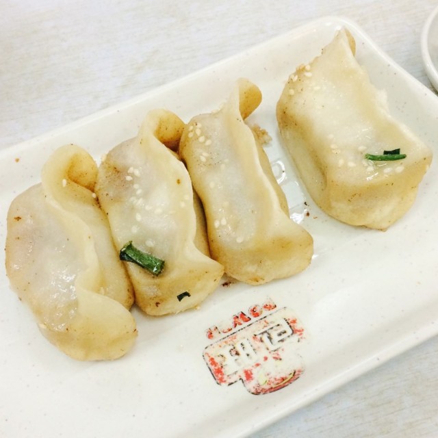 鲜肉锅贴
