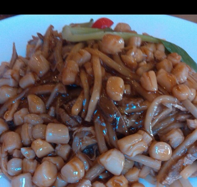 鲜贝烧四丝