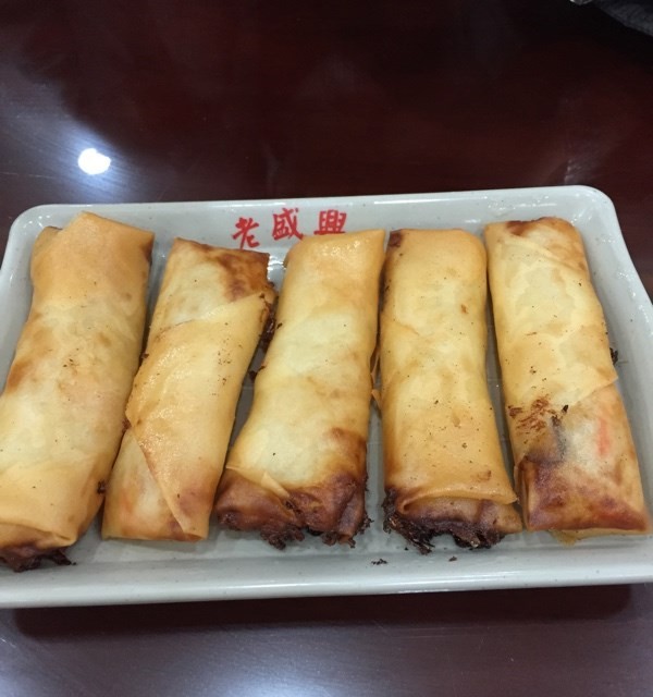 三丝春卷