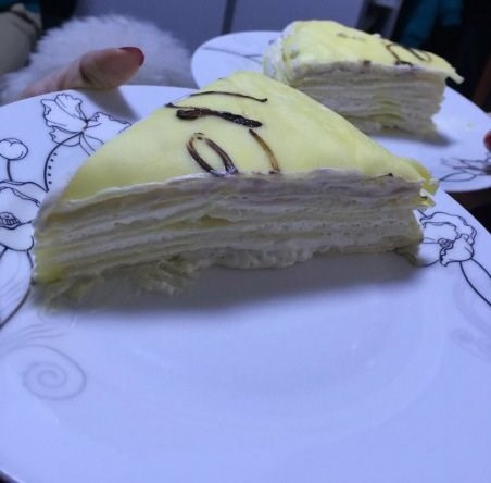 榴莲千层蛋糕