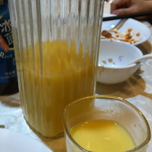 鲜榨玉米汁