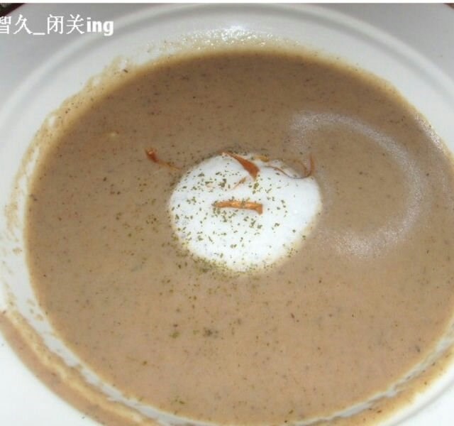 奶油蘑菇汤
