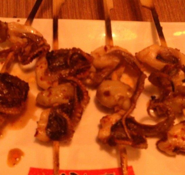 鱿鱼串