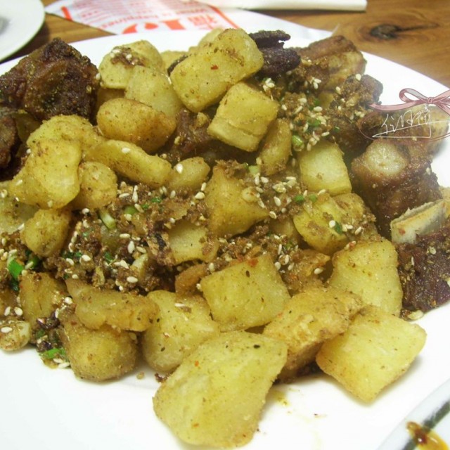 土豆烤排骨