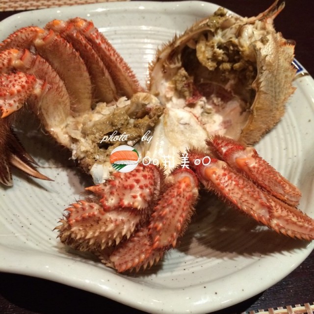蒸红毛蟹