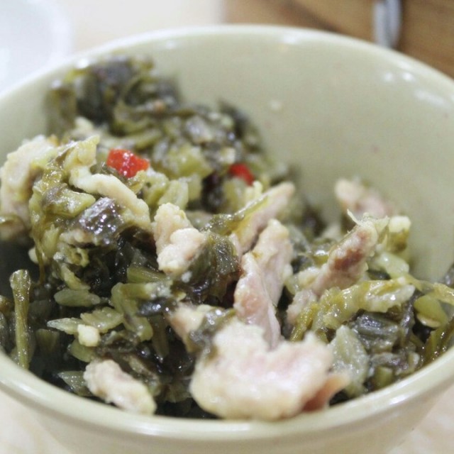 咸菜肉丝