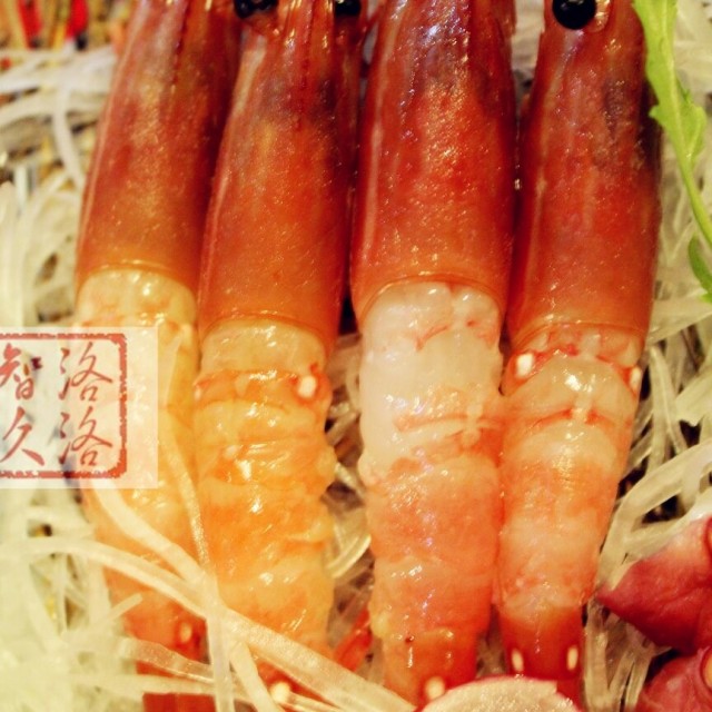 牡丹虾刺身