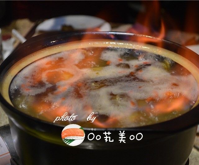 火焰麻油鸡