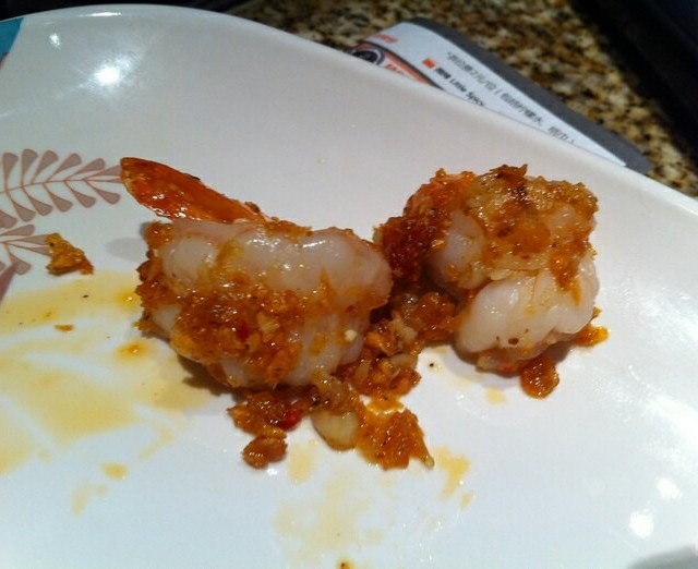 蒜香河虾
