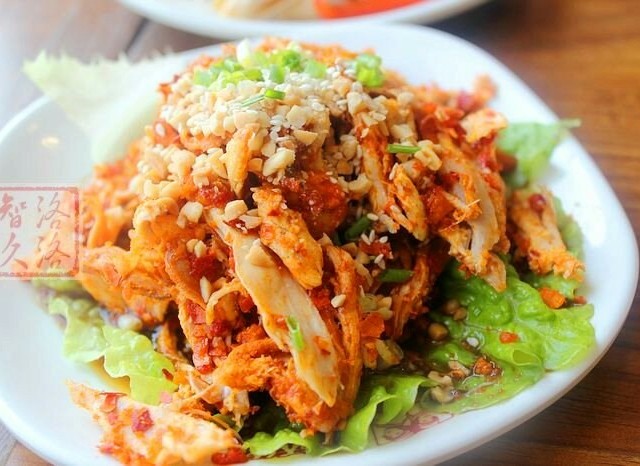 麻辣鸡丝