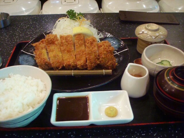 炸猪排定食