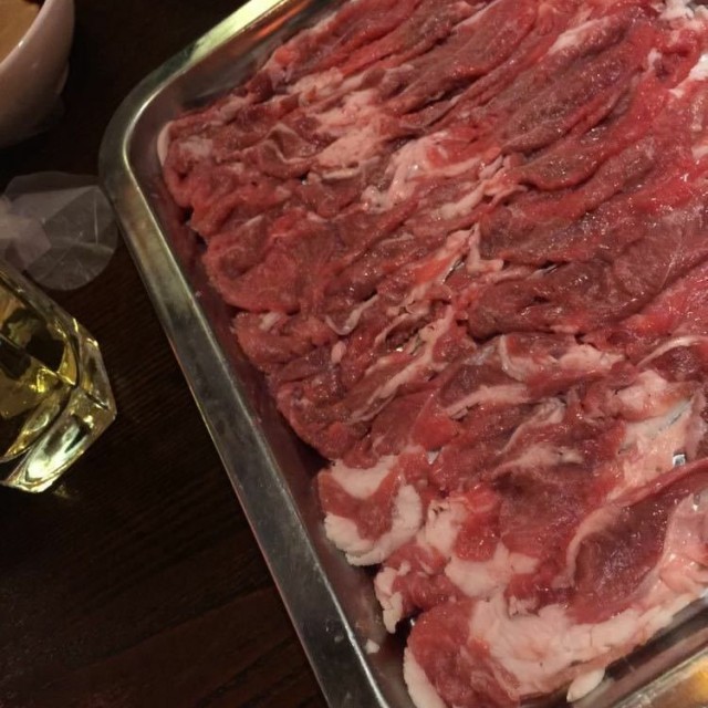 热气羊肉