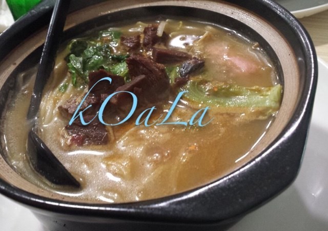 牛腩砂锅粉