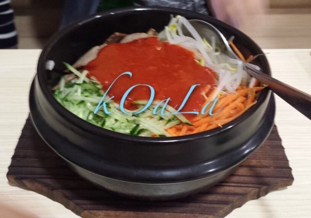 烤牛肉拌饭
