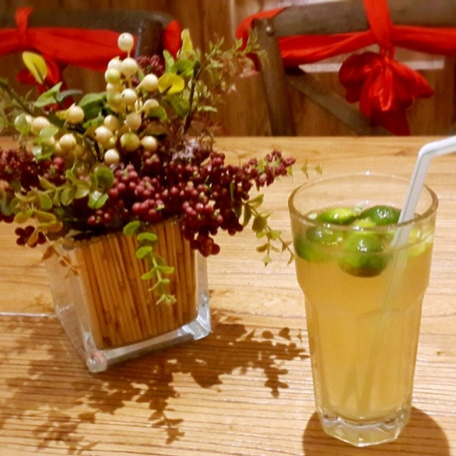 法国百香果冰橘茶