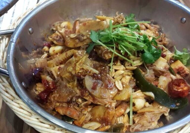 干锅虾
