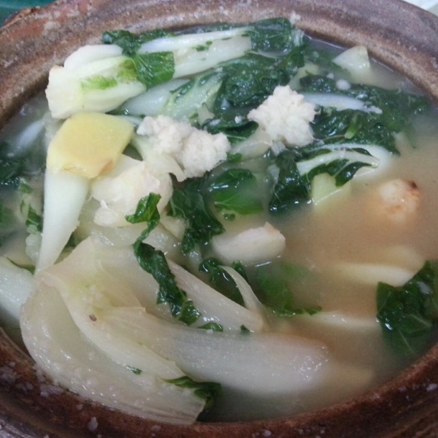 芋仔煮白菜