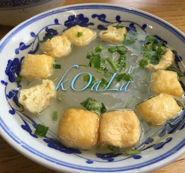 油豆腐粉丝汤