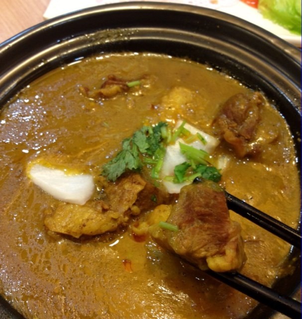 咖喱牛腩饭